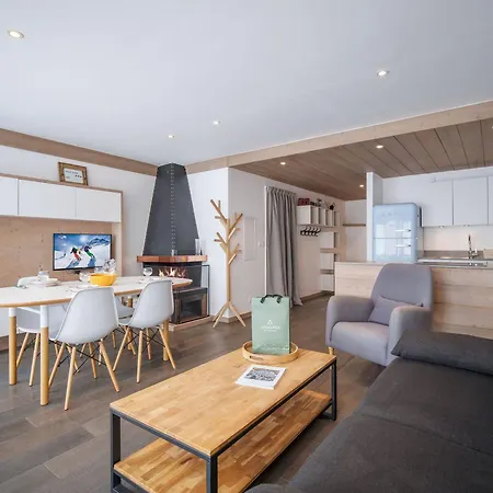 Familial Renove Proche Des Pistes Avec Wifi A - Fr-1-568-60 Apartament Courchevel